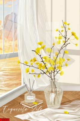 File tranh in mica File tranh gốc in tranh tường nền tổng hợp H18601 (độ phân giải cao)