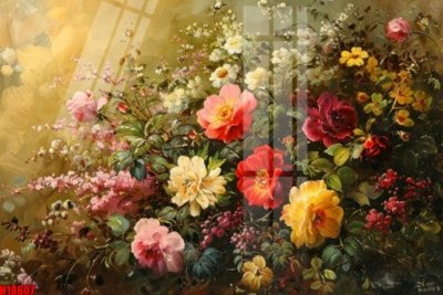 File tranh File tranh gốc in tranh tường nền tổng hợp H18607 (gốc) in film