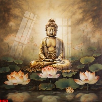 Tải file File tranh gốc in tranh tường nền tổng hợp H18739 (PSD) cho in tranh 3D