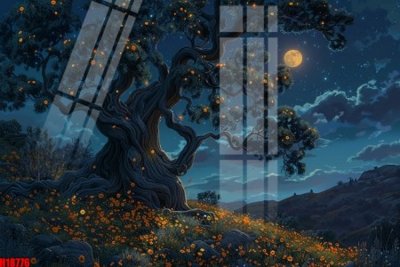 Tải file File tranh gốc in tranh tường nền tổng hợp H18776 (ảnh gốc) in tranh kính