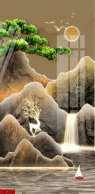 File in ấn File tranh gốc in tranh tường nền tổng hợp H18795 chuyên nghiệp