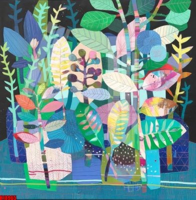 File gốc File tranh gốc in tranh tường nền tổng hợp H18965 (vector) cho in ấn