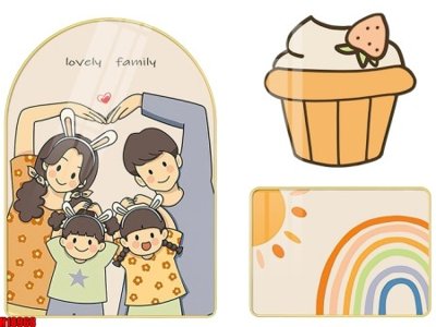 File PSD File tranh gốc in tranh tường nền tổng hợp H18968 (bản gốc) đã tách nền