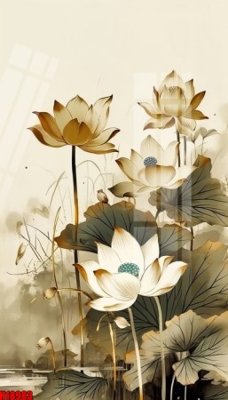 File tranh File tranh gốc in tranh tường nền tổng hợp H18983 (gốc) in film