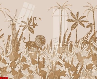 File gốc File tranh gốc in tranh tường nền tổng hợp H19058 (trang trí) cho phòng khách