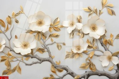 File PSD File tranh gốc in tranh tường nền tổng hợp H19711 (gốc) nhiều lớp (multi-layer)