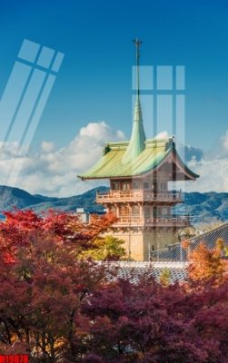 File tranh gốc in trần nhà File tranh gốc in tranh tường nền tổng hợp H19878 3D