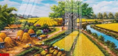 File gốc File tranh gốc in tranh tường nền tổng hợp H19931 (phiên bản chuẩn) để in ấn