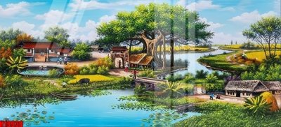 File gốc File tranh gốc in tranh tường nền tổng hợp H19938 (thiết kế) độc quyền