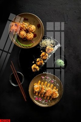 File tranh File tranh gốc in tranh tường nền tổng hợp H20028 (bản gốc) in lụa 5D