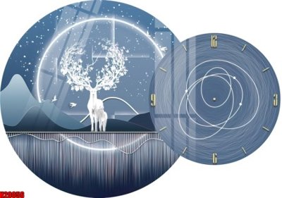 File gốc File tranh gốc in tranh tường nền tổng hợp H20056 (thiết kế) cho in ấn