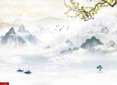 Download file gốc File tranh gốc in tranh tường nền tổng hợp H20115 (in mica) 3D