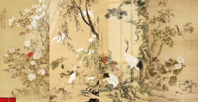 Download file gốc File tranh gốc in tranh tường nền tổng hợp H20125 (in lụa) cao cấp