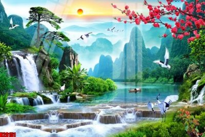 File gốc File tranh gốc in tranh tường nền tổng hợp H20151 (PSD/TIFF) độ phân giải cao