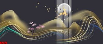 File gốc File tranh decor tranh bộ treo tường tổng hợp H2025 (in tráng gương) nghệ thuật