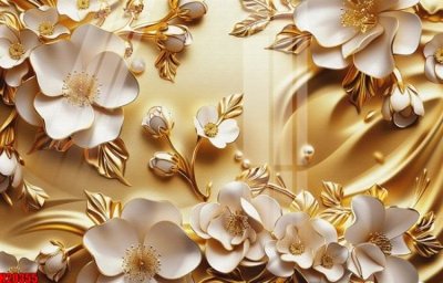 File gốc File tranh gốc in tranh tường nền tổng hợp H20355 (in lụa) hoa văn cổ điển