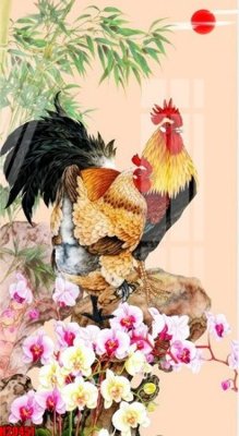 File PSD File tranh gốc in tranh tường nền tổng hợp H20451 (bản gốc) cho nhà in