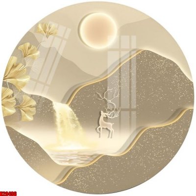 File in trần File tranh gốc in tranh tường nền tổng hợp H20496 (bản gốc) phong cảnh