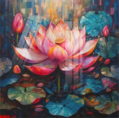 File gốc File tranh gốc in tranh tường nền tổng hợp H20673 (in mica) trang trí