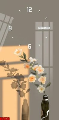 Download file gốc File tranh gốc in tranh tường nền tổng hợp H20729 (in mica) trang trí