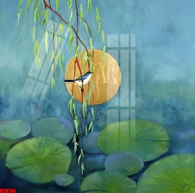 File gốc File tranh gốc in tranh tường nền tổng hợp H20784 (chuẩn màu) cho in offset