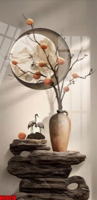 File gốc File tranh gốc in tranh tường nền tổng hợp H20818 (in ấn) không giới hạn