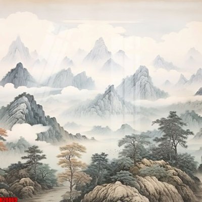 File in lụa File tranh gốc in tranh tường nền tổng hợp H20869 (tân cổ điển) File tranh gốc in tranh tường nền tổng hợp H20869