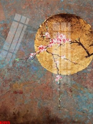 Hình ảnh file gốc in trần nhà File tranh gốc in tranh tường nền tổng hợp H20975