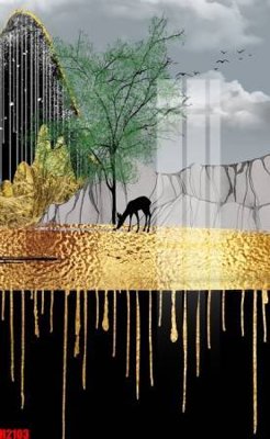 Hình ảnh gốc File tranh decor tranh bộ treo tường tổng hợp H2103 (để in khổ lớn)