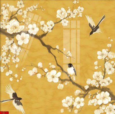 Ảnh gốc File tranh gốc in tranh tường nền tổng hợp H21140 (siêu chi tiết) để in ấn