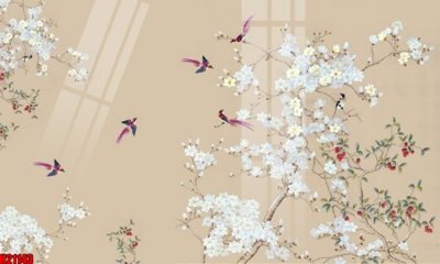 File PSD File tranh gốc in tranh tường nền tổng hợp H21143 (bản gốc) đã tách nền