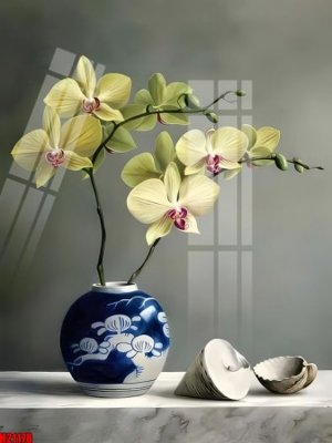 File PSD File tranh gốc in tranh tường nền tổng hợp H21178 (bản gốc) độ phân giải cao