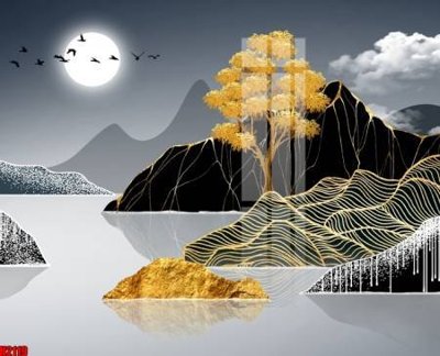 File gốc in ấn File tranh decor tranh bộ treo tường tổng hợp H2119 chất lượng vượt trội