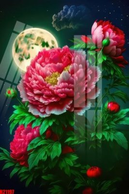 Ảnh gốc File tranh gốc in tranh tường nền tổng hợp H21197 (siêu chi tiết) để in ấn