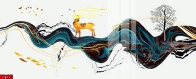 File gốc File tranh decor tranh bộ treo tường tổng hợp H2125 (in lụa) chi tiết cao