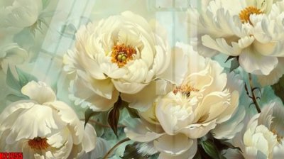 File tranh File tranh gốc in tranh tường nền tổng hợp H21255 (bản gốc) in lụa dán tường