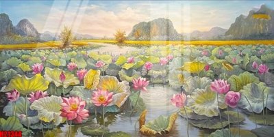 File gốc File tranh gốc in tranh tường nền tổng hợp H21344 (in mica) làm quà tặng