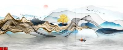 File ảnh File tranh decor tranh bộ treo tường tổng hợp H2141 (gốc) dùng in Pano