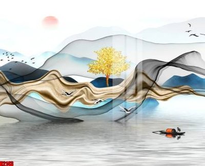 Ảnh gốc File tranh decor tranh bộ treo tường tổng hợp H2143 (độ nét cao) in tráng gương