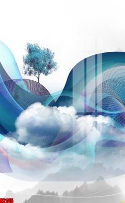 Download file gốc File tranh decor tranh bộ treo tường tổng hợp H2145 (in lụa) hoa lá