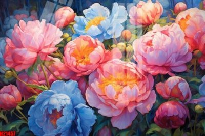 File gốc File tranh gốc in tranh tường nền tổng hợp H21457 (thiết kế) độc quyền