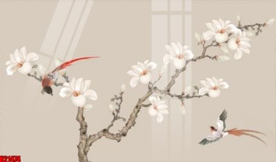 File gốc File tranh gốc in tranh tường nền tổng hợp H21474 (chuẩn màu) cho in offset