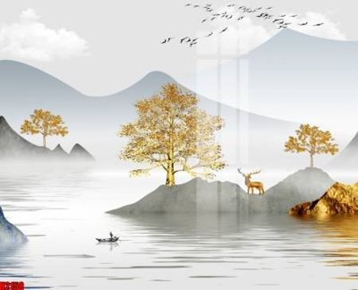 Download file tranh File tranh decor tranh bộ treo tường tổng hợp H2158 (file gốc PSD)