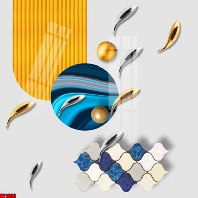 File gốc File tranh gốc in tranh tường nền tổng hợp H21693 (in 3D) cho trang trí