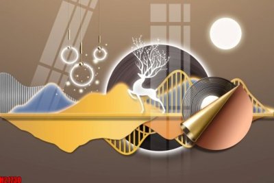 Chi tiết file tranh tráng gương File tranh gốc in tranh tường nền tổng hợp H21730 (ảnh gốc)