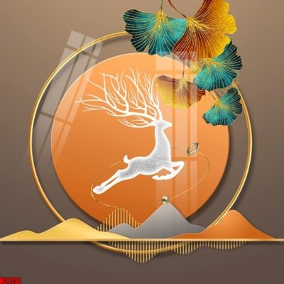 File gốc File tranh gốc in tranh tường nền tổng hợp H21731 (cho in 3D) độc đáo