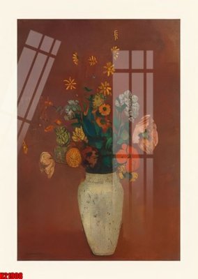 Ảnh gốc File tranh gốc in tranh tường nền tổng hợp H21908 (độ nét cao) in tráng gương