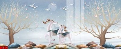 Tải file File tranh decor tranh bộ treo tường tổng hợp H2192 (PSD) cho in tranh kính