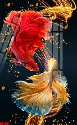 Tải file gốc File tranh gốc in tranh tường nền tổng hợp H21957 (in khổ lớn) không vỡ