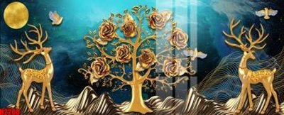 File tranh quảng cáo File tranh decor tranh bộ treo tường tổng hợp H2200 (download file gốc)